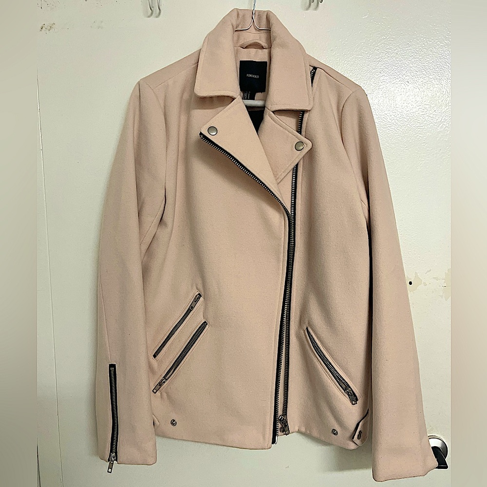 Forever 21 Light Pink Jacket - Medium